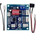 Roboyol Store 3 Kanal Dc 12V 4A Pwm Fan Hız Kontrol HW585 Otomatik Sıcaklık Kontrol Ntc Sensör Buzzer Uyarı Pc
