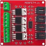 Roboyol Store 4 Kanal Mosfet Sürücü Modül Pwm Hız Kontrol Motor Selenoid Valf Anahtar LED Lamba Dimmer