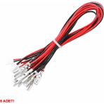 Roboyol Store 5 Adet 30CM Buton Kablosu 2.8mm Terminal To 2.54MM Jst Soket Arcade Pc Joystick Oyun Kol Konsol