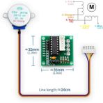 Roboyol Store 5V Step Motor 28BYJ-48 ve ULN2003A Sürücü Kartı
