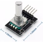Roboyol Store KY-040 Rotary Encoder Modül 20 Pals Pwm 360 Derece Döner Butonlu Dijital