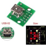 Roboyol Store Mini USB To Dip Pcb Entegre Kart Yüksek Performanslı Elektronik Proje Uyumlu