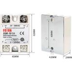 Roboyol Store SSR-10DA Ssr Röle 10A Ac 24-380V Tek Fazlı Solid State Röle Elektronik Anahtar