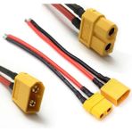 Roboyol Store XT60 Soketli Kablo Çifti - Erkek Dişi 10CM 100MM Lipo Pil Batarya
