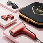 Robx A05 Pembe Ipl 3 Başlık Akıllı Cilt Tanıma Buz Soğutma Kırmızı Epilasyon Cihazı