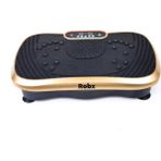 Robx Vibro Vibration Plate Egzersiz ve Titreşimli Basen Karın Kol Bacak Spor Aleti - Sarı