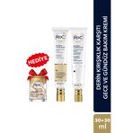 Roc Derin Kırışıklık Karşıtı Gece Kremi 30 ml & Gündüz Kremi SPF30 30 ml + Retinol Kapsül Serum Hediyeli