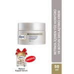 Roc Retinol Kapsül Serum Hediyeli Retinol + Yüz Kontürü ve Boyun Sıkılaştırıcı Krem 50 ml