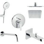 Roca Carelia Ankstre Banyo 5'li Set