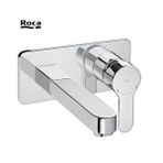 Roca L20 Ankastre Lavabo Bataryası Dış Set, Parlak Krom A5a3l09c00 Gümüş