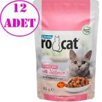Rocat Sterilised Somonlu 12x85 gr Yaş Kedi Maması