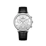 Roche Montre Rmg6014-01 Buin Chrono Deri Erkek Kol Saati - Siyah