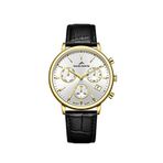 Roche Montre Rmg6014-04 Buin Chrono Deri Erkek Kol Saati - Siyah