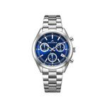 Roche Montre Rmg6015-03 Victor Chrono Metalik Çelik Erkek Kol Saati - Gri