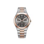 Roche Montre Rmg6018-07 Metalik Rose Gold Çelik Erkek Kol Saati - Gri
