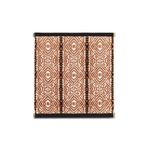 Rochelle Porter Tiger Tiger Banyo için%100 Pamuk Yıkama Bezi, Yumuşak ve Emici, 600 GSM, 1 Parça, 33x33 cm, Kakao/Siyah