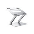 Rock Alüminyum Ergonomik MacBook Standı, Tam Ayarlı, Gümüş