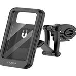 ROCK Bisiklet için akıllı telefon tutucu, çekilebilir, 6,7 inç (6,7 inç), iPhone 11, 12, Samsung Galaxy S10, 20, Xiaomi Mi 10, Huawei P30 PRO, Oppo, Oneplus, ECC.