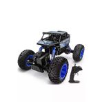 Rock Crawler Uzaktan Kumandalı Jeep Oyuncak Araba 1:18 Ölçek Mavi