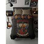 Rock Forever Çift Kişilik Nevresim Takımı Pamuk Polyester 4 Parça