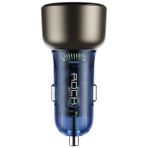 Rock H16 Pd 72W USB To Type-C 18W 2 Çıkışlı Araç Şarj Aleti - Siyah