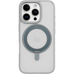 Rock Iphone 16 Pro Max Soft Rotating MagSafe Stantlı Kılıf Gri
