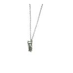 Rock N Roll El İşareti Unisex Kolye – 60 Cm Metal Zincir – Rock Tarz Takı