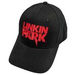 Rock Off officially licensed products Linkin Park Band Logo Beyzbol Şapkası Tek Beden Siyah, siyah, One Size