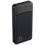 Rock P200 PD Fast Charging 20000 mAh Siyah Powerbank
