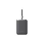 Rock Powersack Pd 22.5W 10000 Mah. 3 In 1 Type-C Lightning Power Bank - Siyah