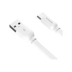 Rock Space S5 1 m 3A Type-C Siyah Şarj ve Data Aktarım Kablosu