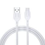 Rock Space Z13 1 Metre 5V/2A (max.) Micro USB Şarj ve Data Aktarım Kablosu Beyaz