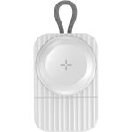 Rock W26 Apple Watch Manyetik Taşınabilir USB Şarj Cihazı Beyaz (Type-C) - White
