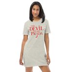 ROCKANDROLL Marka Sever Gri Kısa Kollu Penye Kadın T-shirt Elbise