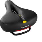 ROCKBROS Bisiklet Eyer Rahat Jel Eyer Erkek Kadın Ergonomik Geniş Bisiklet Koltuğu Yumuşak Bellek Köpük MTB Yol Bisikleti 26 * 22 cm Nefes Alabilir Su Geçirmez