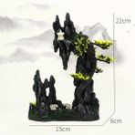 ROCKERY11 Tarzı Büyük Akvaryum Dekorasyonu Balık Tankı Peyzaj Yapay Kaya Süslemeleri Aquascape Manzara Dekor Aksesuarları Balık Malzemeleri (Yurt Dışından)