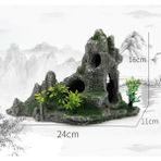 Rockery7 Tarzı Büyük Akvaryum Dekorasyonu Balık Tankı Peyzaj Yapay Kaya Süslemeleri Aquascape Manzara Dekor Aksesuarları Balık Malzemeleri (Yurt Dışından) - 1