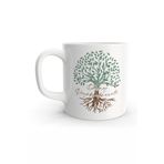 Rock'n Fox Hayat Ağacı Tree Of Life Isme Kişiye Özel Ağaç Tasarımlı Kupa Bardak