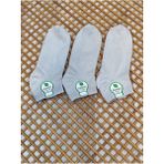 Rocks For Bambu Patik Erkek 3 Çift Dikişsiz Çorap - 40 - 45 - Gri