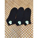 Rocks For Bambu Patik Erkek 3 Çift Dikişsiz Çorap - 40 - 45 - Siyah