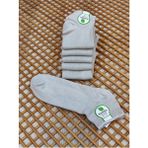 Rocks For Bambu Patik Erkek 6 Çift Dikişsiz Çorap - 40 - 45 - Gri