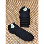 Rocks For Bambu Patik Erkek 6 Çift Dikişsiz Çorap - 40 - 45 - Siyah