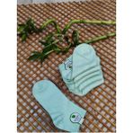 Rocks For Bambu Patik Kadın 6 Çift Dikişsiz Çorap - 36 - 40 - Yeşil