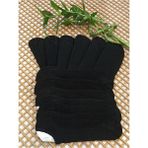 Rocks For Bambu Sneaker Erkek 12 Çift Dikişsiz Çorap - 40 - 45 - Siyah