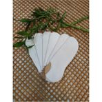 Rocks For Bambu Sneaker Erkek 6 Çift Dikişsiz Çorap - 40 - 45 - Beyaz