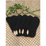 Rocks For Bambu Sneaker Erkek 6 Çift Dikişsiz Çorap - 40 - 45 - Siyah