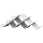 Rocks Piramit Şarap Rafı Gri 51,3 x 20 x 16,9 cm - standart