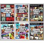 Rockstar Playstatin2 Gta Serisi 6 Oyun -Sadece Çipli Cihazlarda Çalışır - cd