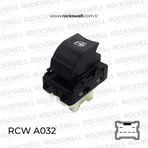 ROCKSWELL Cam Kaldırma Anahtarı On Sağ Tekli Clio Iv Trafic Iı Captur Kangoo Sandero Lodgy Duster 6 Pin Beyaz Işıklı White Light (1 Ad )