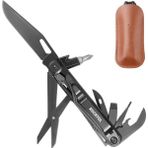 Rocktol 12 Fonksiyonlu Multi Tool Siyah Çakı (Kılıflı) - STD